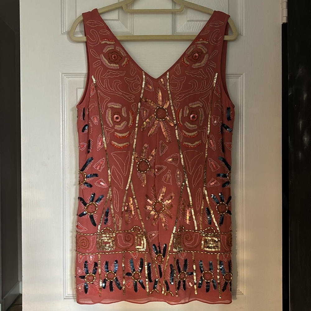 Free People beaded and sequin dress